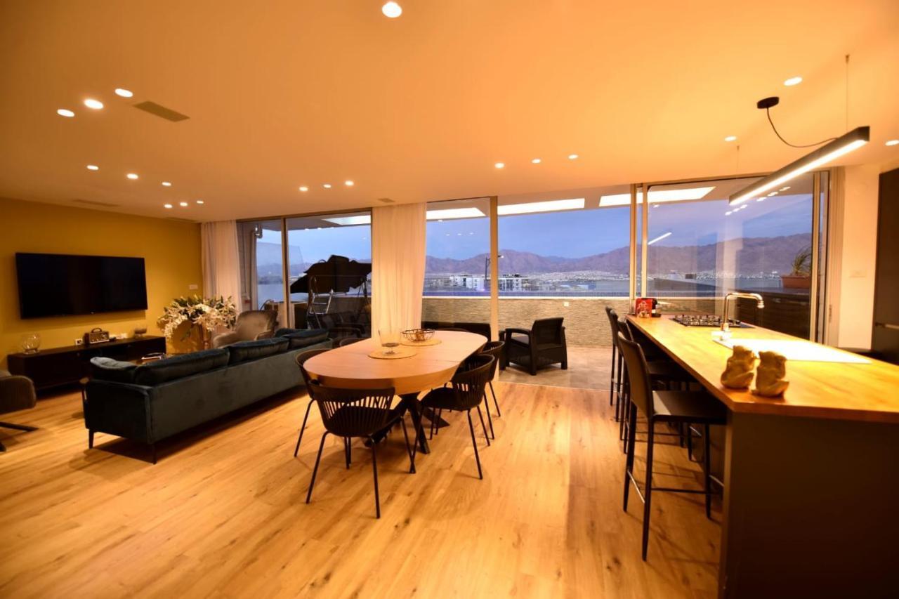 Private Pool Luxury Penthouses Sea View Eilat Buitenkant foto