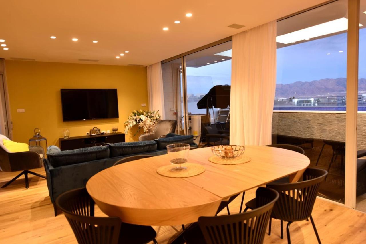 Private Pool Luxury Penthouses Sea View Eilat Buitenkant foto