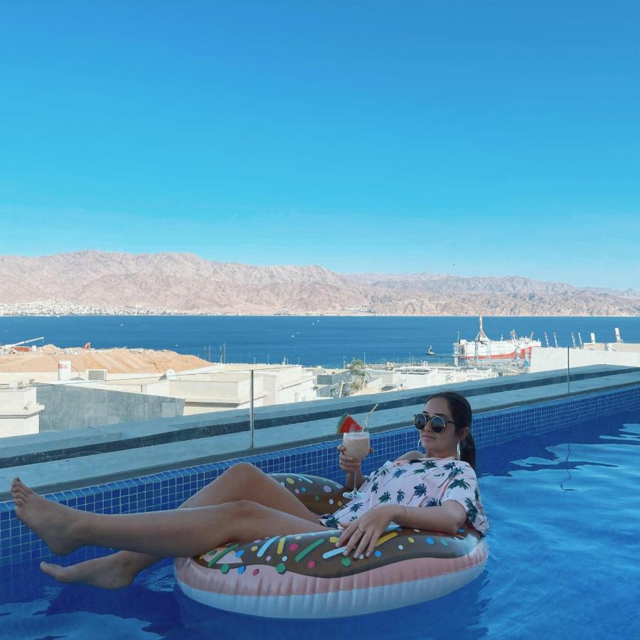 Private Pool Luxury Penthouses Sea View Eilat Buitenkant foto