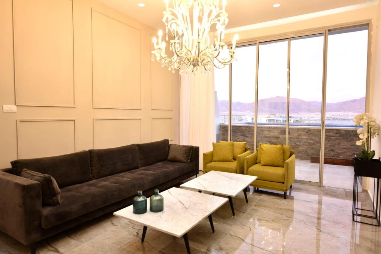 Private Pool Luxury Penthouses Sea View Eilat Buitenkant foto